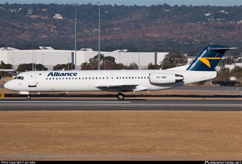 VH XWR Alliance Airlines Fokker 100 F28 Mark 0100 Photo By Jan Seba