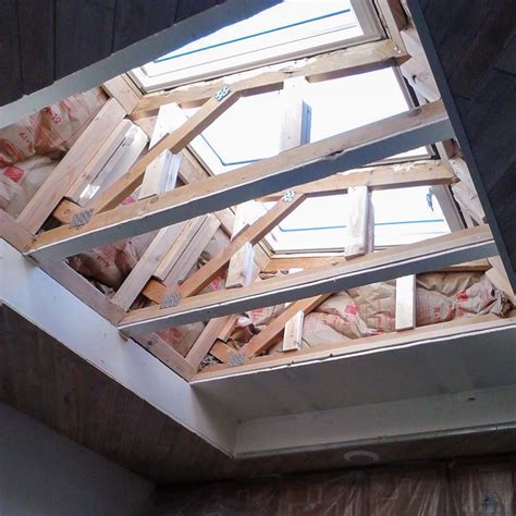 Skylight Shaft Four By One Wrapped Skylight Specialists Inc