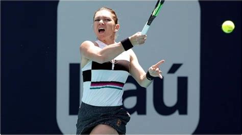 Simona Halep Elimin A Qiang Wang Y Se Instal Entre Las Cuatro Mejores