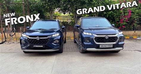 Maruti Suzuki Fronx Street Presence And Featured Compared With Grand