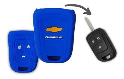 Funda Cubre Llave Silicona 3 Botones Chevrolet Prisma Auto