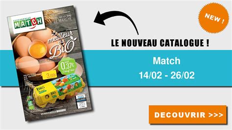 Anti crise fr Catalogue Match du 14 au 26 février 2023 Bio MATCH