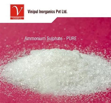 Ammonium Sulphate Ammonium Sulphate 99 Manufacturer From Mumbai