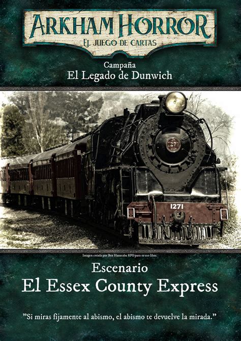 Poster El Essex County Express Arkham Horror LCG El Legado De