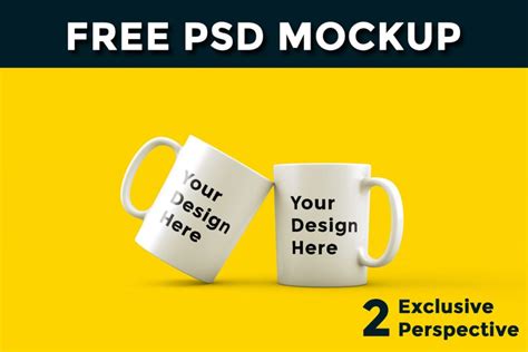 Cup Mockup PSD Free Download - Creativetacos