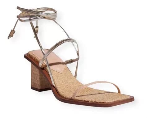 Sand Lia Couro Soft Santa Lolla Feminino Nude Rosado Parcelamento Sem Juros