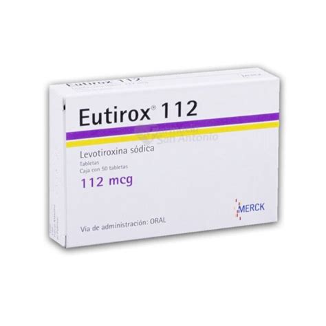 Eutirox 112mcg 50tab Merck Flosamed