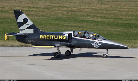 ES YLI Breitling Jet Team Aero L 39 Albatros Photo By Peter Moore ID