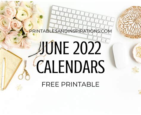 Printable June 2021 Calendar Style 1 June Calendar Printable Printable