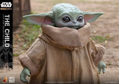 Hot Toys Shares Its Life Size Baby Yoda Action Figure From The Mandalorian Geektyrant