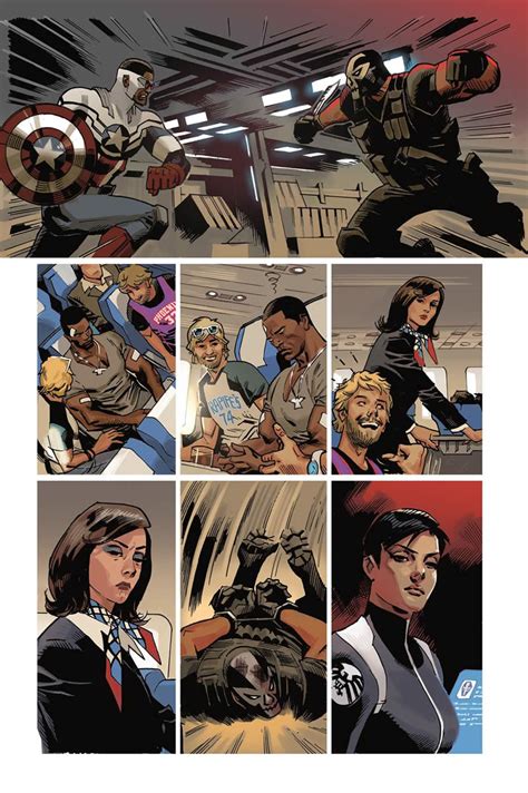 CAPTAIN AMERICA SAM WILSON 1 Preview Comic Art Community GALLERY OF