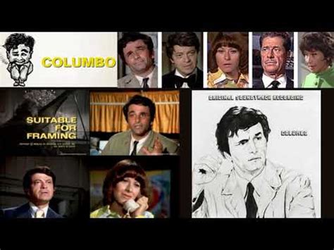 Columbo Suitable For Framing Music By Billy Goldenberg Youtube