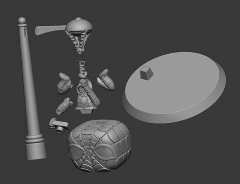 Spiderman Chibi 3d Model Ready To Print