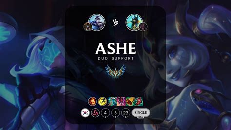 Ashe Support Vs Nami Kr Challenger Patch Youtube