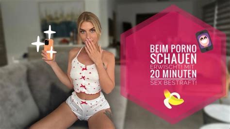 Lia Engel ERWISCHT Beim Porno Schauen Mit 20 Minuten Sex Bestraft