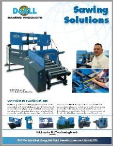 New Page Doall Sawing Brochure Doall Sawing Products Distributor