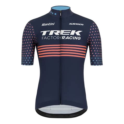 Maillot Trek Factory Racing Cx Fan Line Manche Courte Rouge