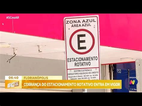 Cobrança do estacionamento rotativo em Florianópolis começa a valer