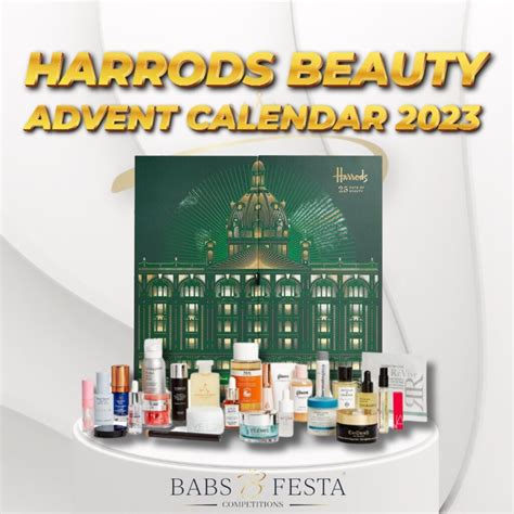 Harrods 25 Days Of Beauty Advent Calendar Babs And Festa