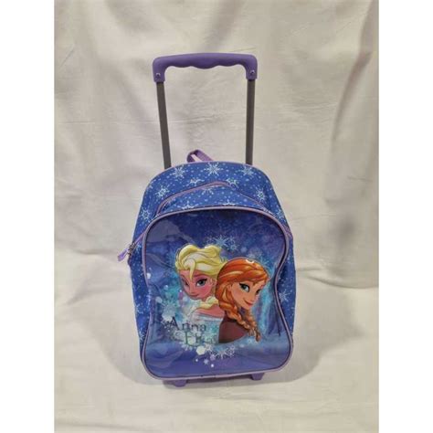 Zaino Trolley Asilo Frozen Disney 40 Cm Lilla 93231