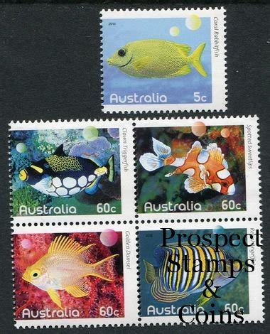 Stamps Australian Australian Decimal Muh Stamps Fish Of