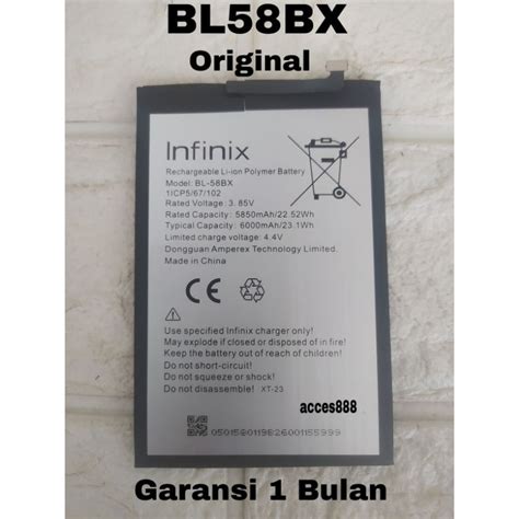 Jual Baterai Infinix Hot 9 Play X680 Hot 10 Play Hot 11 Play Hot 12