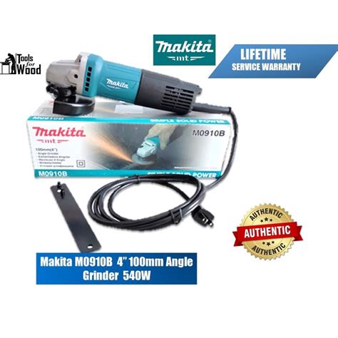 Makita M0910B Makita MT Angle Grinder 100 Mm 4 540 W Toggle Switch