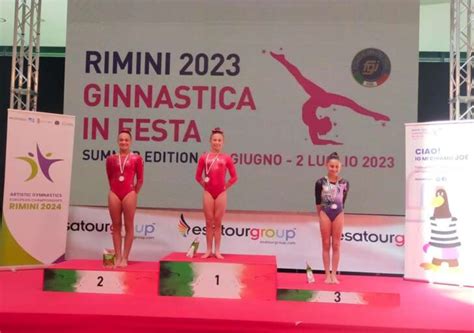 Societ Liguri Plurimedagliate A Rimini Per Ginnastica In Festa Summer