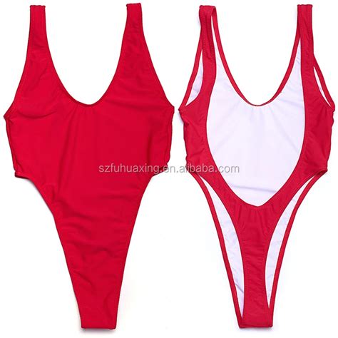 High Cut Cheeky Open Monokini Brazilian Mature Women Backless Sexy One Piece Swimwear Bikini