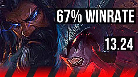 UDYR Vs AATROX TOP 67 Winrate 6 2 14 Dominating KR Master 13