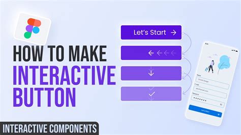 Figma Interactive Button Tutorial Prototype YouTube