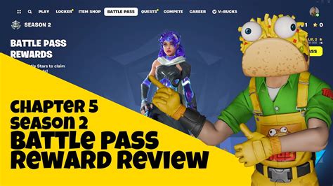 Fortnite Chapter 5 Season 2 Battle Pass Review Is It The Best Battle Pass Yet Youtube