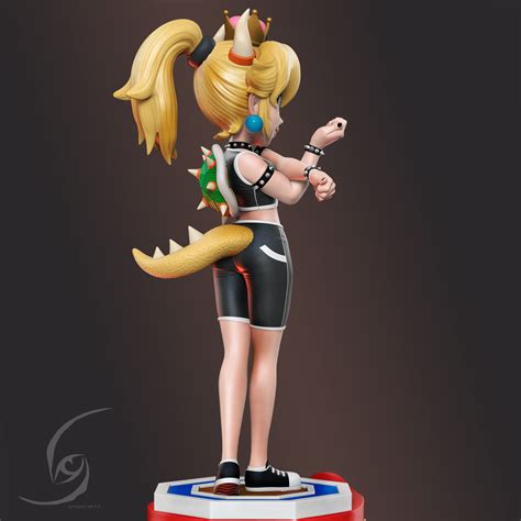 3d File Princess Bowsette 👸 ・3d Printer Design To Download・cults