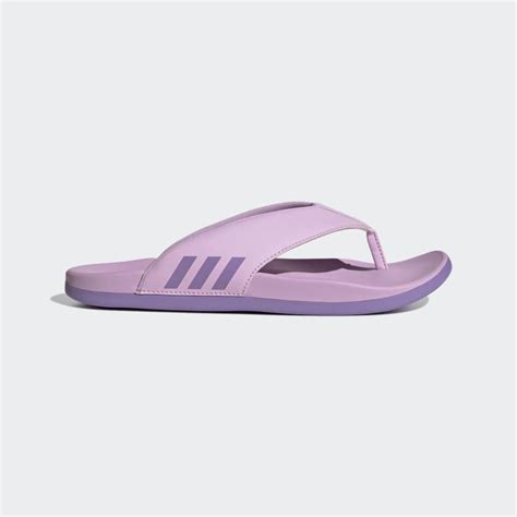 Adidas Adilette Comfort Flip Flops Purple Unisex Lifestyle Adidas US