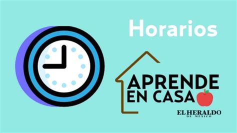 Aprende En Casa 3 Sep Horarios 11 Al 15 De Enero 2021 Preescolar