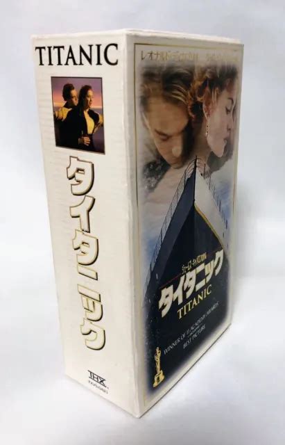 Used Vhs Videotape Titanic Japanese Subtitled Thx Version 2 Dvd Set £40