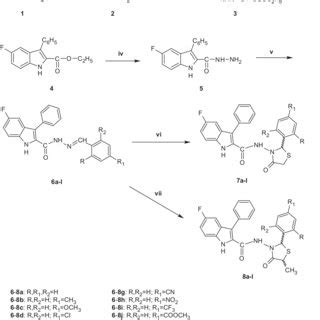 Scheme 1 Synthesis Of 6 8 Reagents And Conditions I 7 NaNO 2