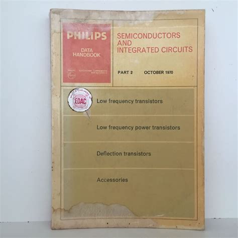 Philips Data Handbook Semiconductors And Integrated Circuits Part