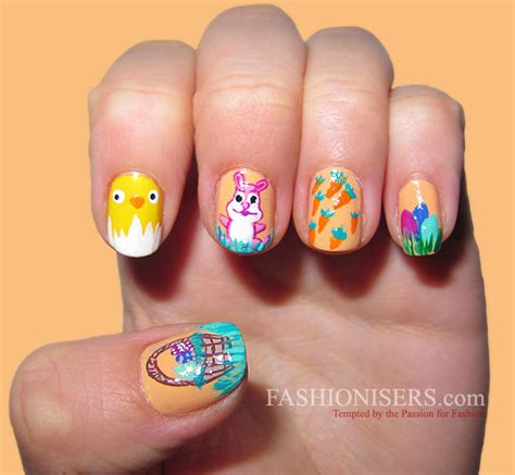 Cute Easter Nail Art Designs Fashionisers