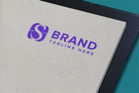 Logo Mockup On White Paper Texture Graphic By Sakibbddot21 Creative