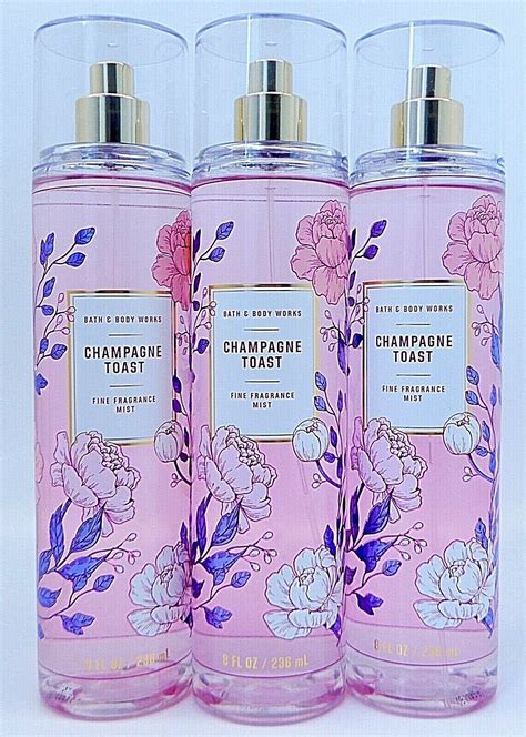 Bath Body Works Fine Fragrance Body Mist Spray Champagne Toast Artofit