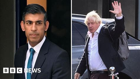 Rishi Sunak And Boris Johnson Hold Talks As Ex Chancellor Leads PM Race