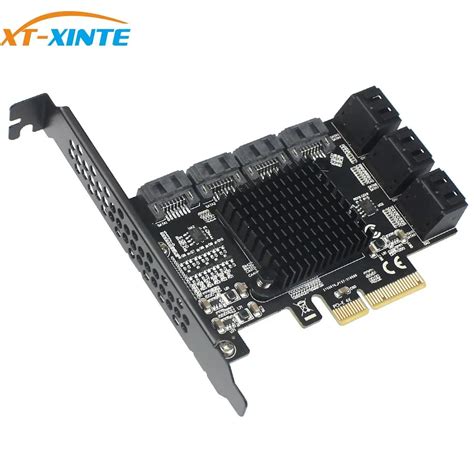 For Marvell Se Chip Ports Sata To Pcie Expansion Card