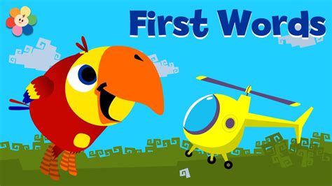 Learning Words For Toddlers Cartoons For Kids To Learn Helicopter