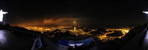 Christ of Redentor at Night 360 Panorama | 360Cities