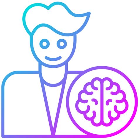 Psychiatrist Generic Gradient Icon