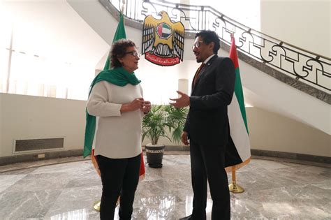 REUNIÓN CON EMBAJADOR DE LOS EMIRATOS ÁRABES UNIDOS EN MÉXICO