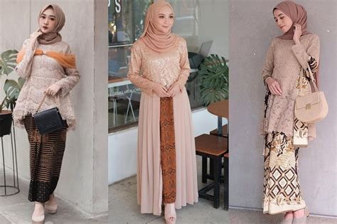 Jual Kebaya Hijab Modern Untuk Wisuda Pengantin Pesta Kondangan Di