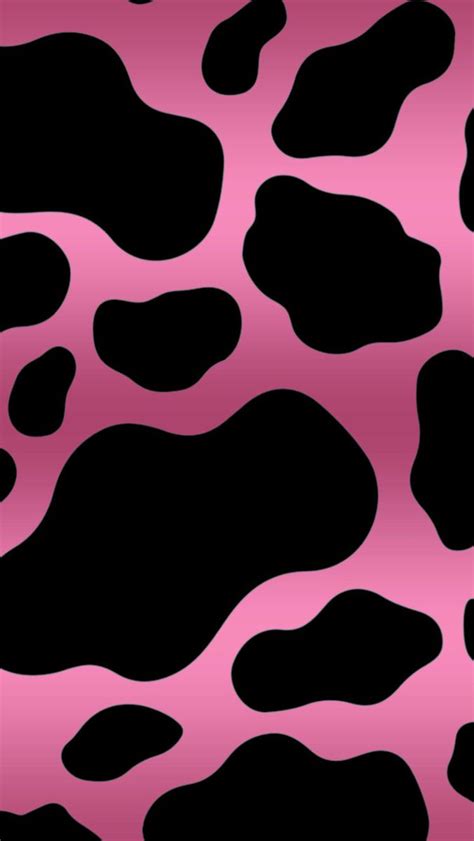 Pink & Black Animal Print Wallpaper | Pink and black wallpaper, Love ...