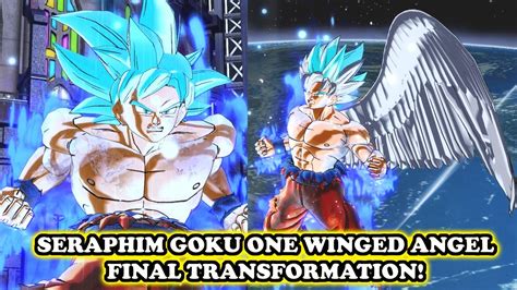 SERAPHIM GOKU ONE WINGED ANGEL Final Transformation From Heaven